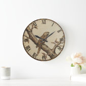 Parrot Wall Clock ラージ壁時計 (ホーム)