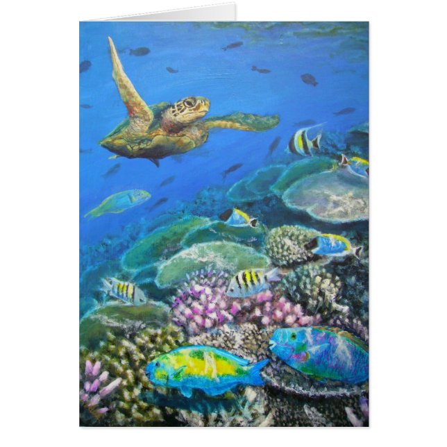 parrotfishを持つカメ (正面)