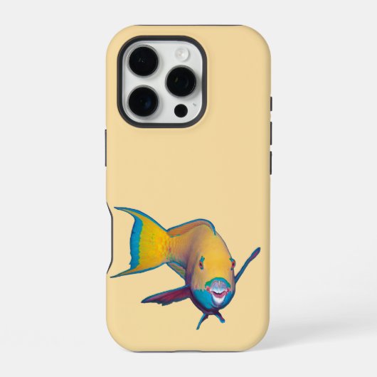 Parrotfish -抽象デザイン – 写真の切り取り | iPhoneケース (裏面)