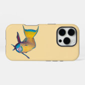 Parrotfish -抽象デザイン – 写真の切り取り | iPhoneケース (裏面横)
