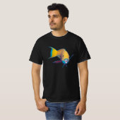 Parrotfish -抽象デザイン – 写真の切り取り | tシャツ (正面フル)