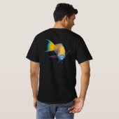 Parrotfish -抽象デザイン – 写真の切り取り | tシャツ (裏面フル)