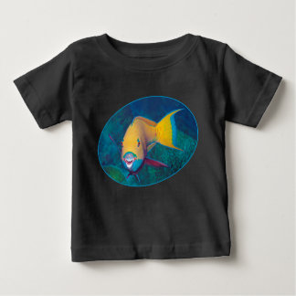 Parrotfish Underwaterphoto - Photographic design | ベビーTシャツ