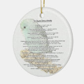 Parrotlets 11のDemandments セラミックオーナメント (左)