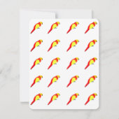 Parrotsノートカード ノートカード (正面)