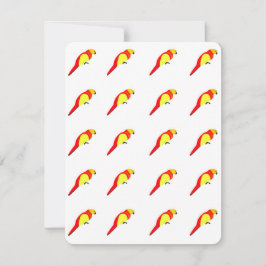 Parrotsノートカード ノートカード