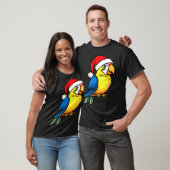 Parrots Christmas T-Shirt Tシャツ (ユニセックス)