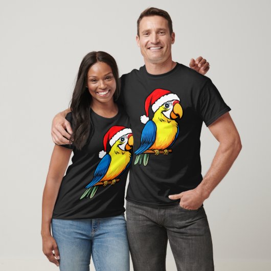 Parrots Christmas T-Shirt Tシャツ (ユニセックス)