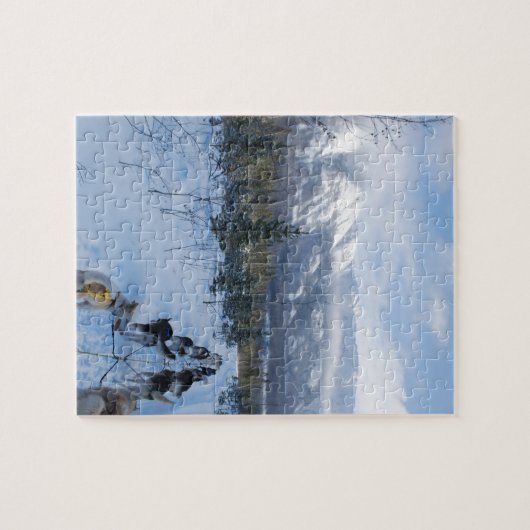 ParrotSleds -景色 ジグソーパズル (横)