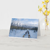 ParrotSleds – 横 カード (黄色い花)