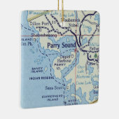 ParryサウンドONヴィンテージマップ セラミックオーナメント (右)