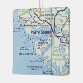 ParryサウンドONヴィンテージマップ セラミックオーナメント (左)