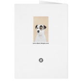 Parson Jack Russell Terrier 絵画's - Dog Art (裏面)
