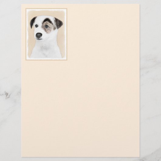 Parson Jack Russell Terrier 絵画's - Dog Art (正面)