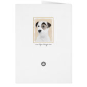 Parson Jack Russell Terrier 絵画's - Dog Art (裏面)