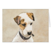Parson Jack Russell Terrier 絵画's - Dog Art (正面横)