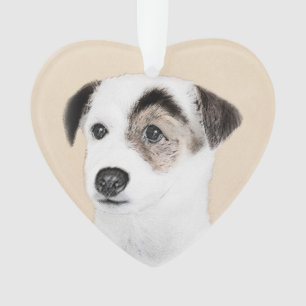 Parson Jack Russell Terrier 絵画's - Dog Art オーナメント