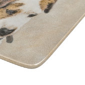 Parson Jack Russell Terrier 絵画's - Dog Art カッティングボード (角)