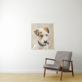 Parson Jack Russell Terrier 絵画's - Dog Art タペストリー (インサイチュ)