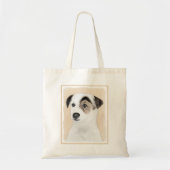 Parson Jack Russell Terrier 絵画's - Dog Art トートバッグ (正面)