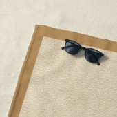 Parson Jack Russell Terrier 絵画's - Dog Art ビーチタオル (インサイチュ)