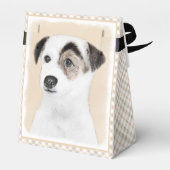 Parson Jack Russell Terrier 絵画's - Dog Art フェイバーボックス (裏面サイド)