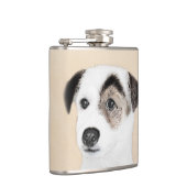 Parson Jack Russell Terrier 絵画's - Dog Art フラスク (右)