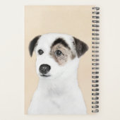 Parson Jack Russell Terrier 絵画's - Dog Art プランナー手帳 (裏面)