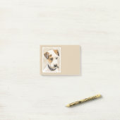 Parson Jack Russell Terrier 絵画's - Dog Art ポストイット (デスク上)