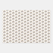 Parson Jack Russell Terrier 絵画's - Dog Art ラッピングペーパーシート (正面2)