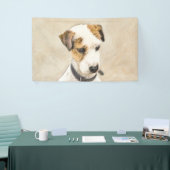 Parson Jack Russell Terrier 絵画's - Dog Art 横断幕 (トレードショー)