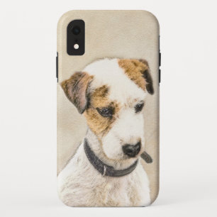 Parson Jack Russell Terrier 絵画's - Dog Art iPhone XRケース
