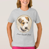 Parson Jack Russell Terrier 絵画's - Dog Art Tシャツ (正面)