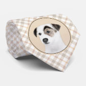 Parson Jack Russell Terrier Painting - Dog Art ネクタイ (ロール)