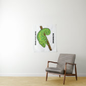 Parson's chameleon illustration タペストリー (インサイチュ)