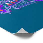 Parsons Kansas Purple Martin Bird  ポスター (角)