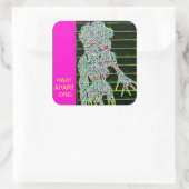 Part Apartステッカー スクエアシール (バッグ)