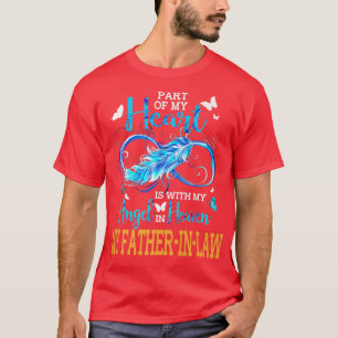 Part Of My Heart Is With My Angel In Heaven My Fat Tシャツ
