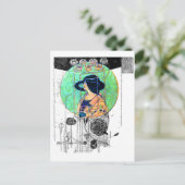 Part Seen – パー想像ツ: Charles R. Mackintosh ポストカード (スタンド正面)