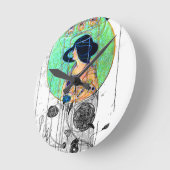 Part Seen – パー想像ツ: Charles R. Mackintosh ラウンド壁時計 (傾斜)