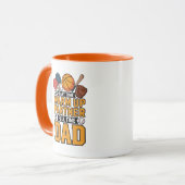 Part Time Warm Up Partner Full Time Dad マグカップ (正面左)