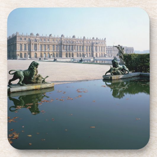 Parterreから見られる西または庭の正面 コースター (正面)