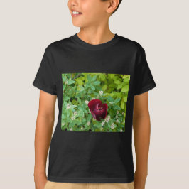 parterre de fleurs au printemps tシャツ