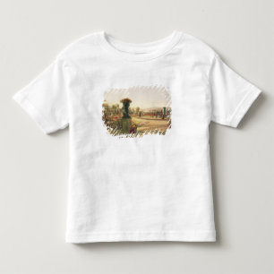 Parterre、Trenthamホールは、パブ庭いじりをします。 Thoma著 トドラーTシャツ