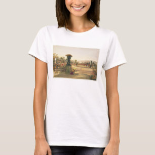 Parterre、Trenthamホールは、パブ庭いじりをします。 Thoma著 Tシャツ