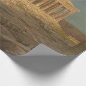 Parthenon (Ancient Greek Temple, Athens Landmark) ラッピングペーパー (角)