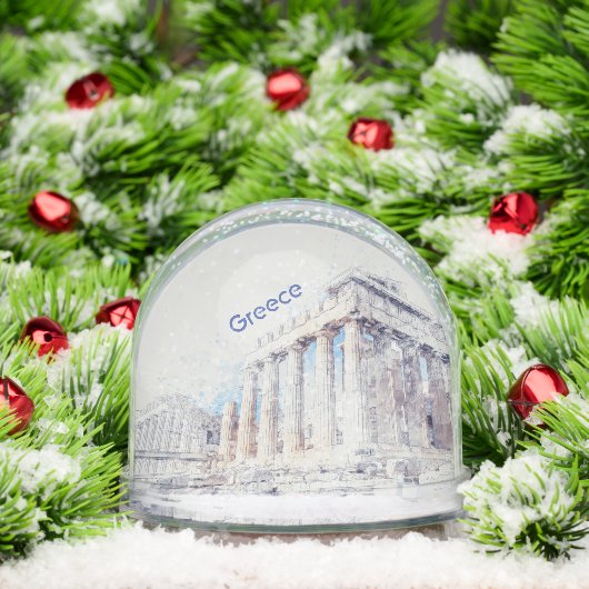 Parthenon Athens Snow Globe – Ancient Greece  (クリスマス)