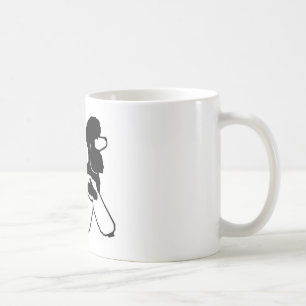 Partiのプードルのマグ コーヒーマグカップ