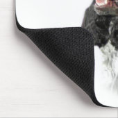 Parti English Cockerスパニエル犬履歴 マウスパッド (コーナー)