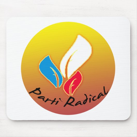 Parti Radicalロゴマウスパッド マウスパッド (正面)